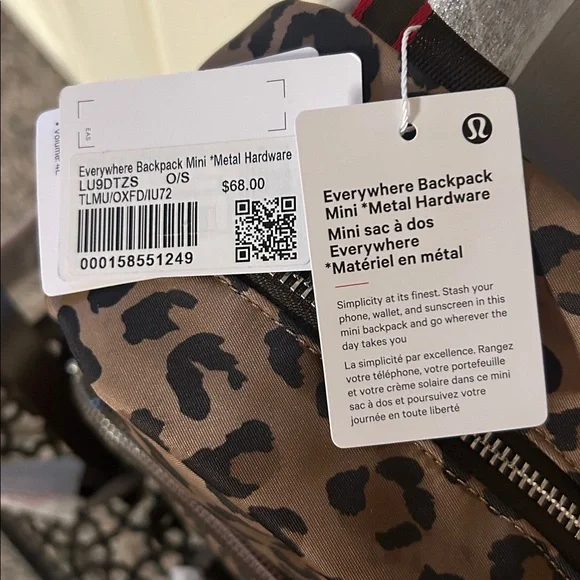 NWT - Lululemon Everywhere Backpack Mini 4L Metal Hardware - Picture 7 of 14